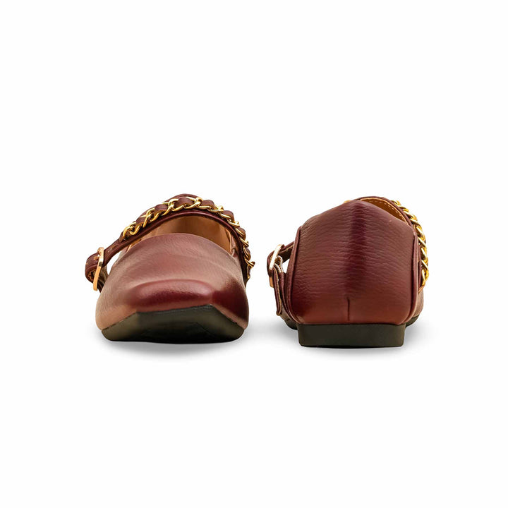 Maroon Pumps For Ladies WN1298