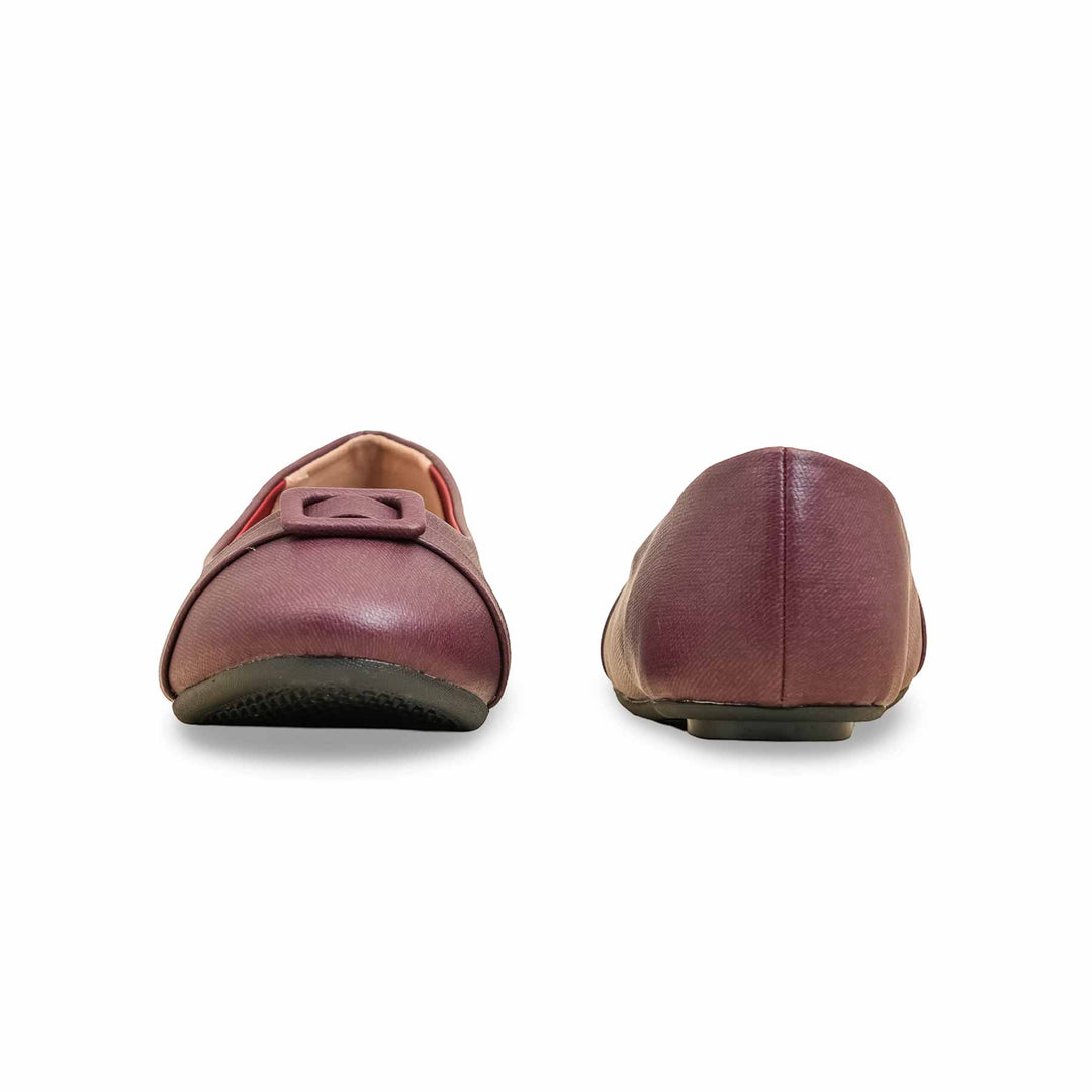 Maroon Pumps For Ladies WN1322