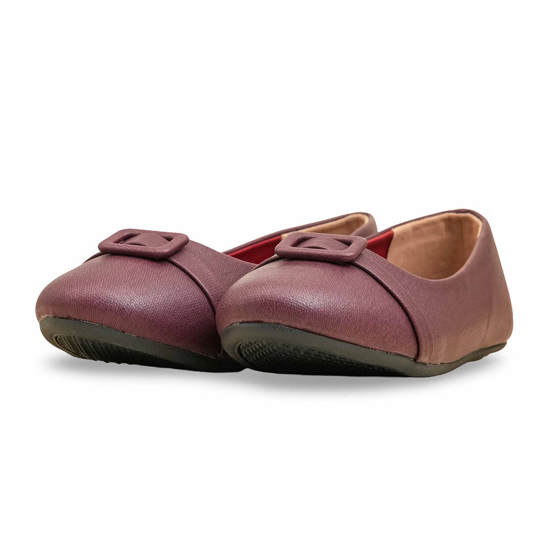 Maroon Pumps For Ladies WN1322