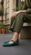 Green Pumps For Women WN1325