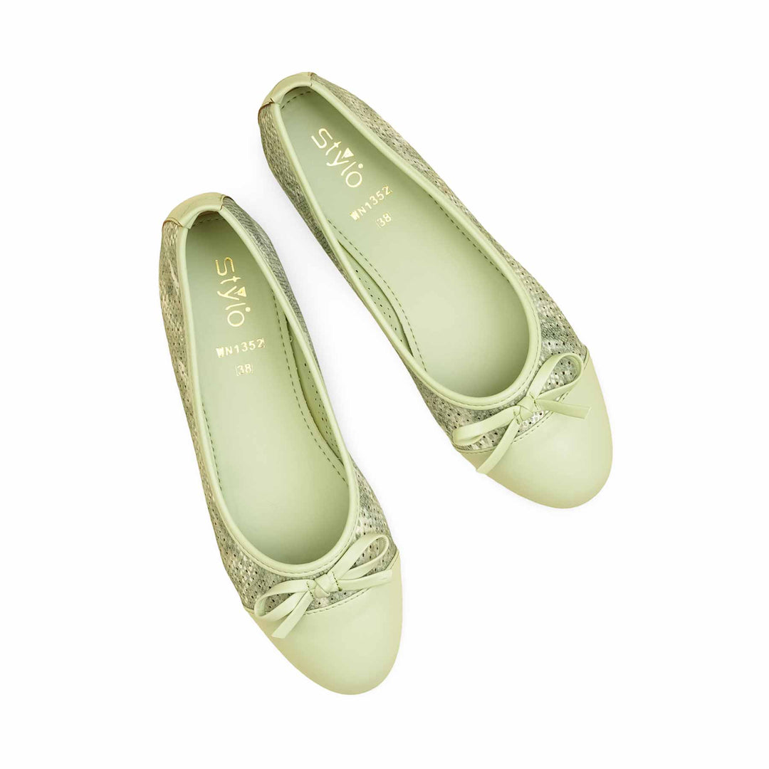 Green Pumps For Ladies WN1352