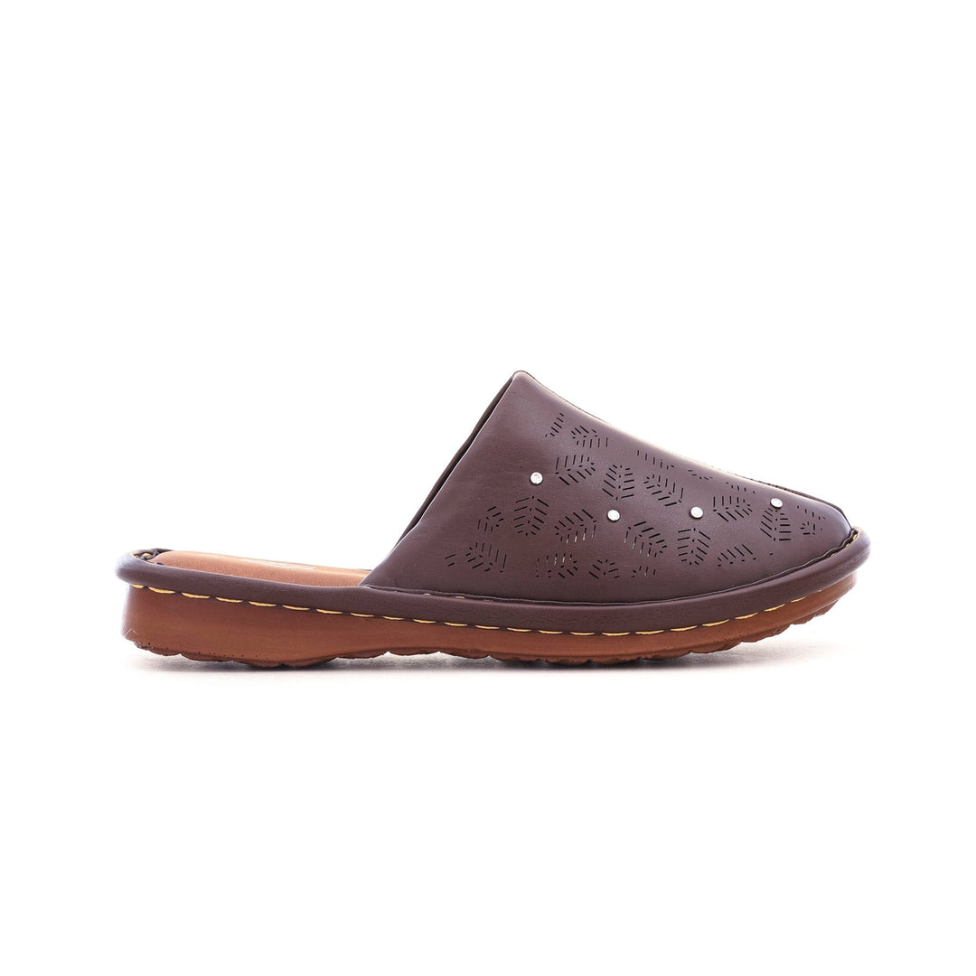 Brown Winter Warm Slipper WN3030