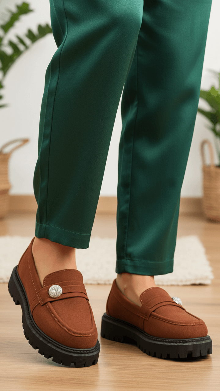 Brown Moccasin WN4473