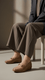 Beige Moccasin For Women WN4515
