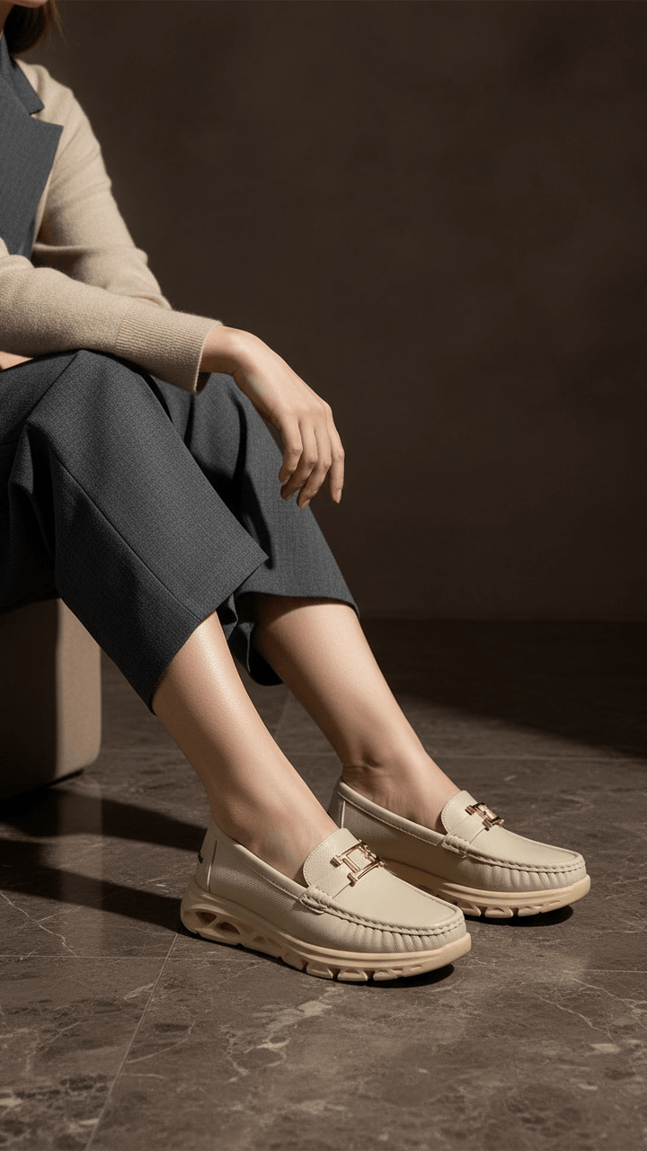 Fawn Moccasin For Ladies WN4517