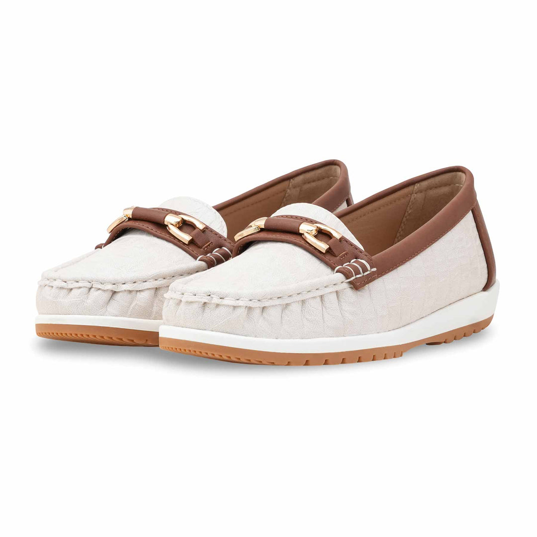 Grey Women Moccasin WN4522