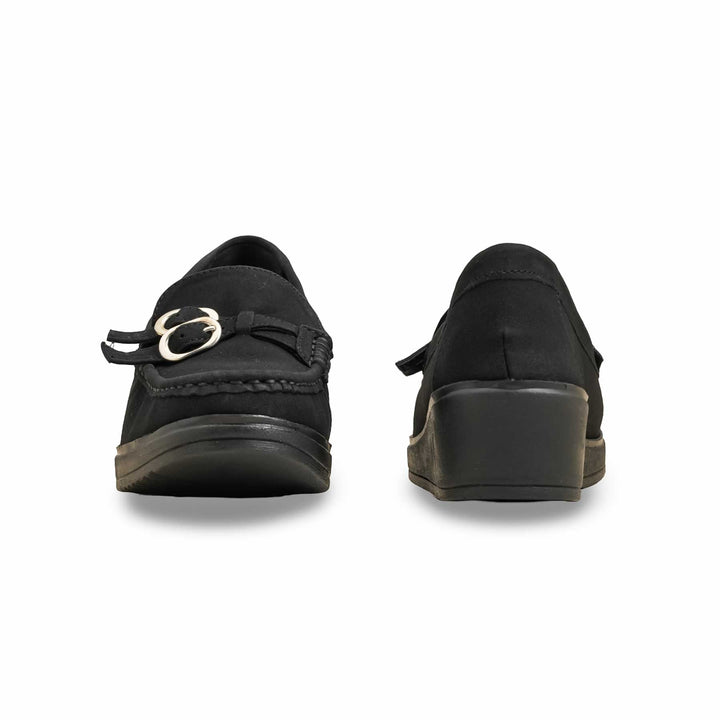 Black Moccasin For Ladies WN4530