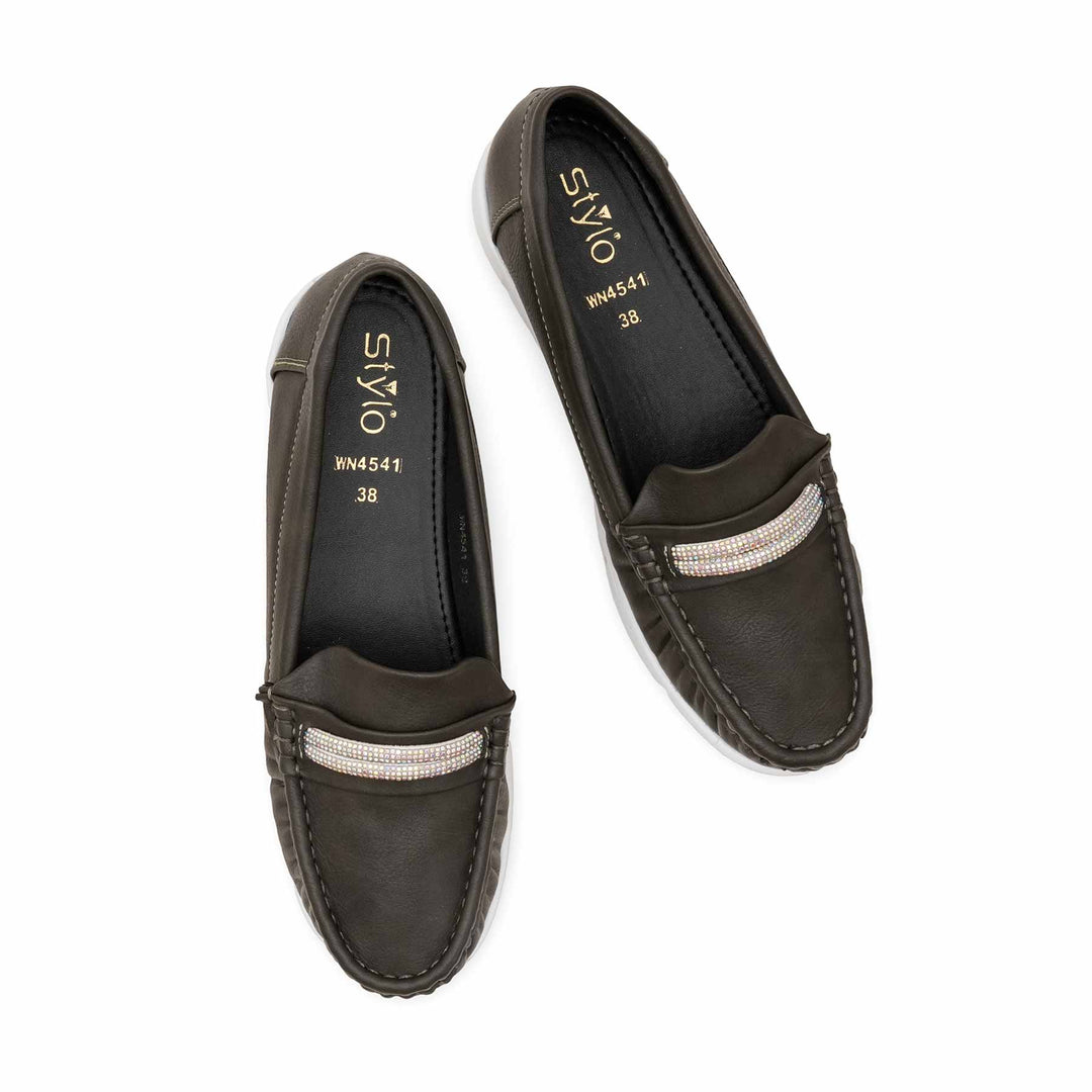 Olive Women Moccasin WN4541