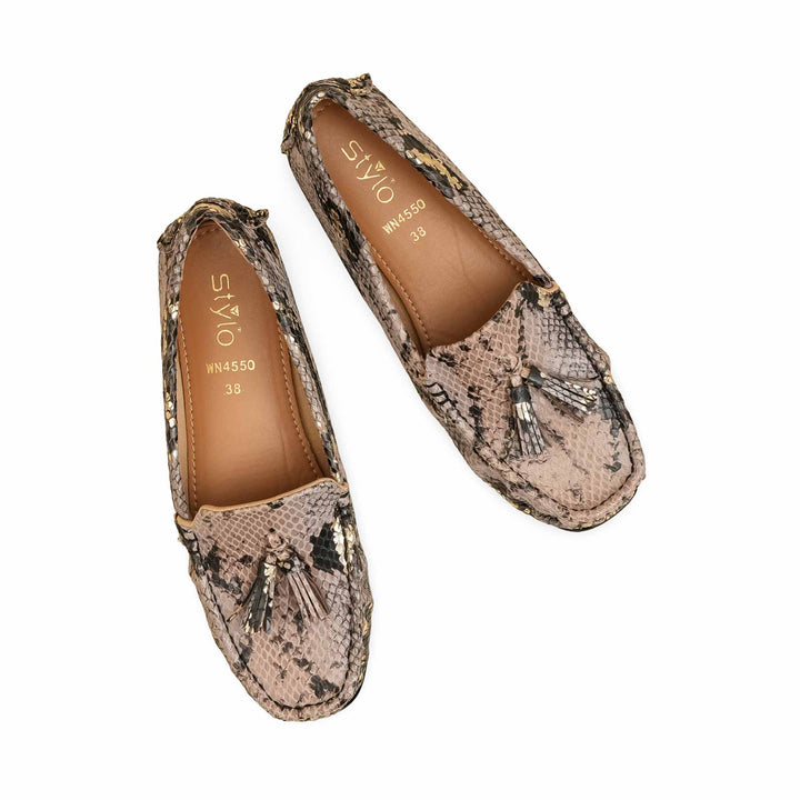 Purple Moccasin For Ladies WN4550