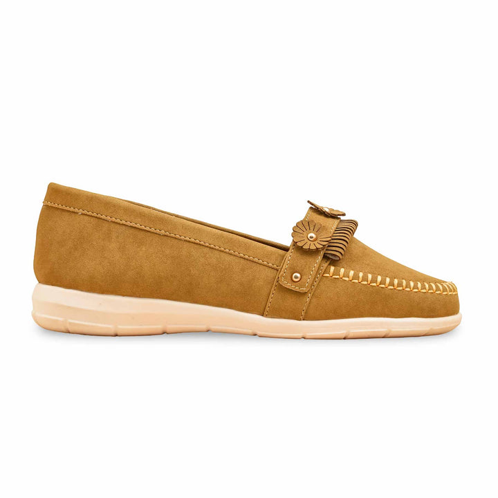 Mustard Moccasin For Ladies WN4558