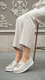 Cream Moccasin For Ladies WN4581