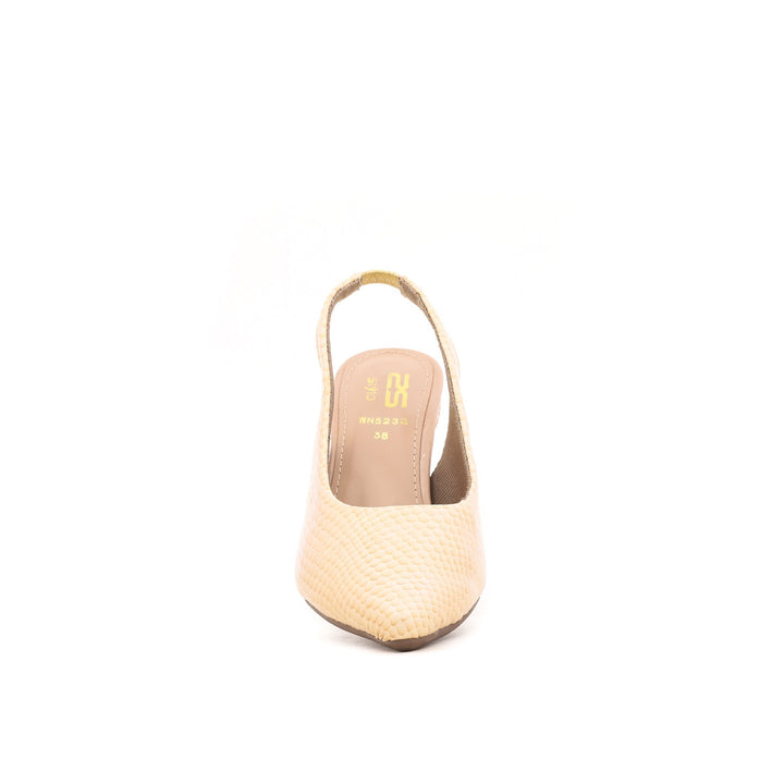 Beige Winter Back Open WN5233