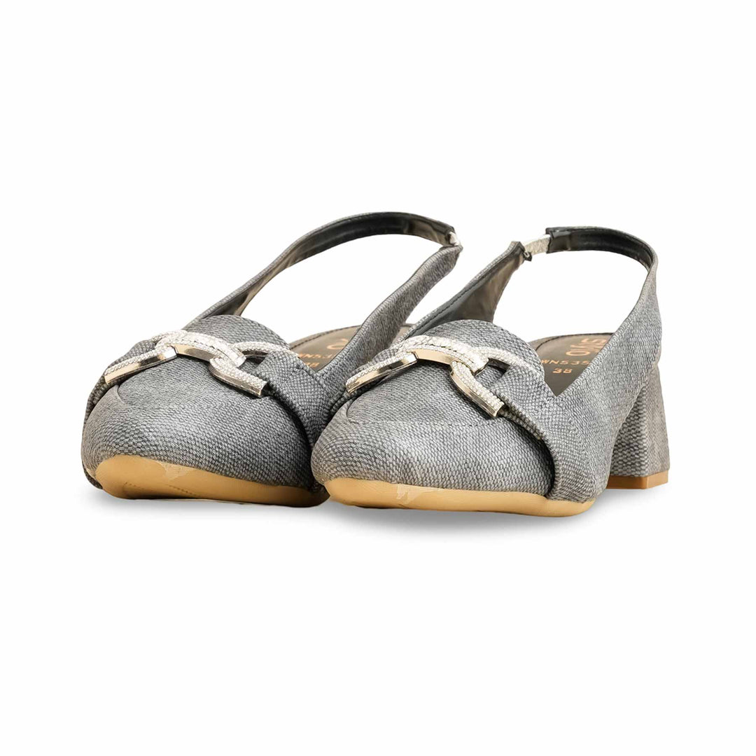 Grey Women Back Open WN5359
