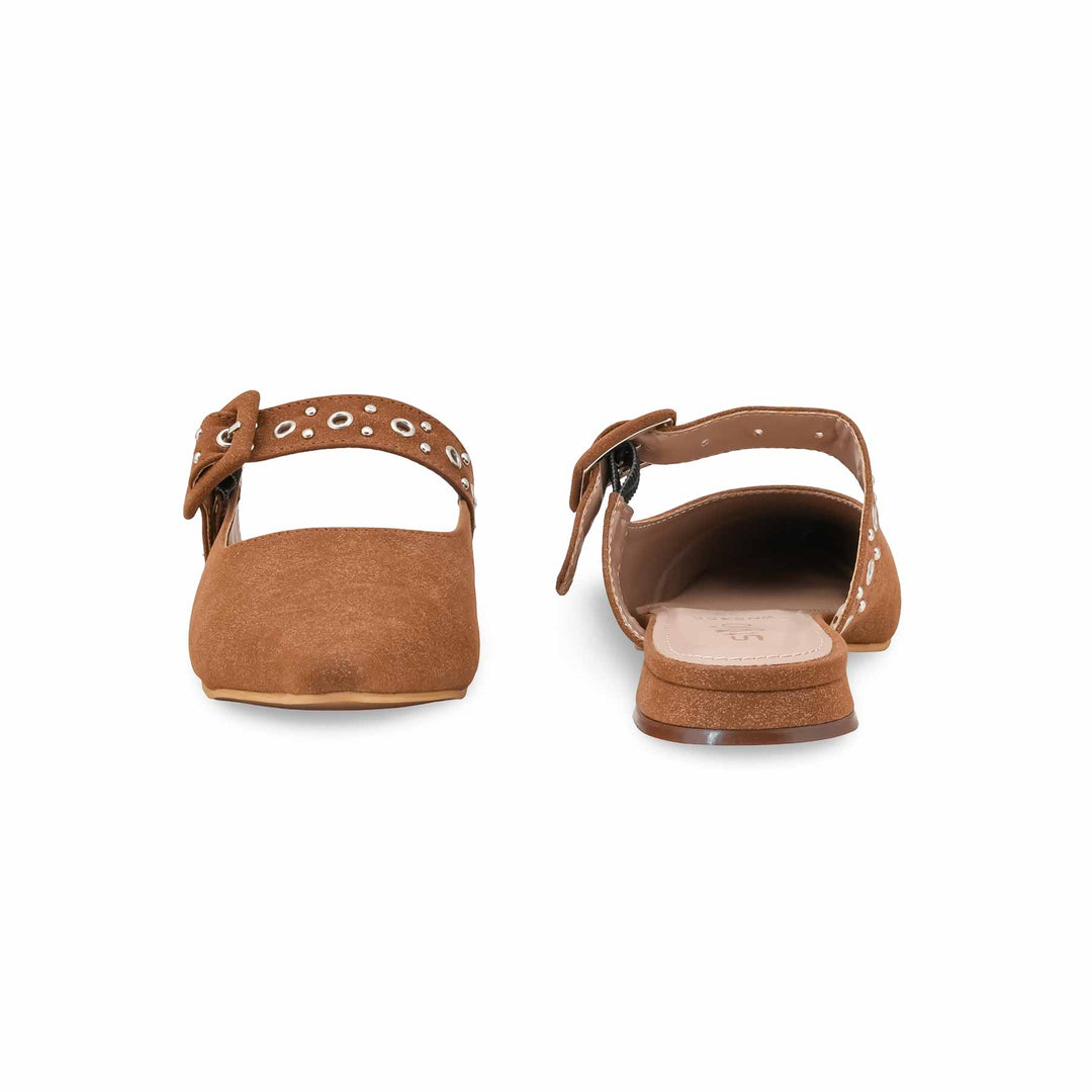 Brown Back Open For Women WN5456