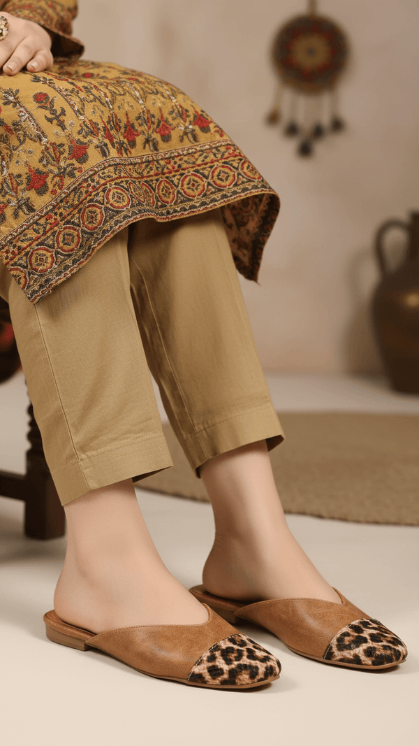 Brown Back Open For Women WN5487