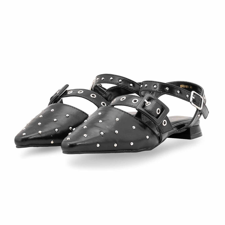 Black Back Open For Women WN5489