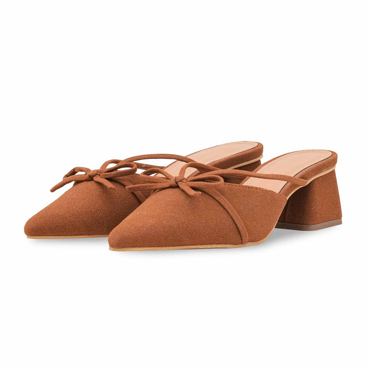 Brown Back Open For Women WN5510