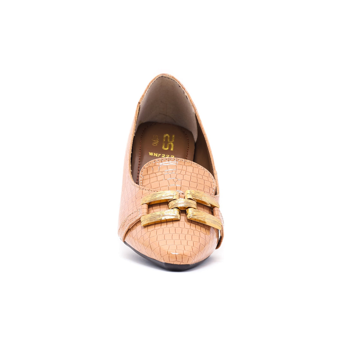Mustard Winter Court Shoes WN7229