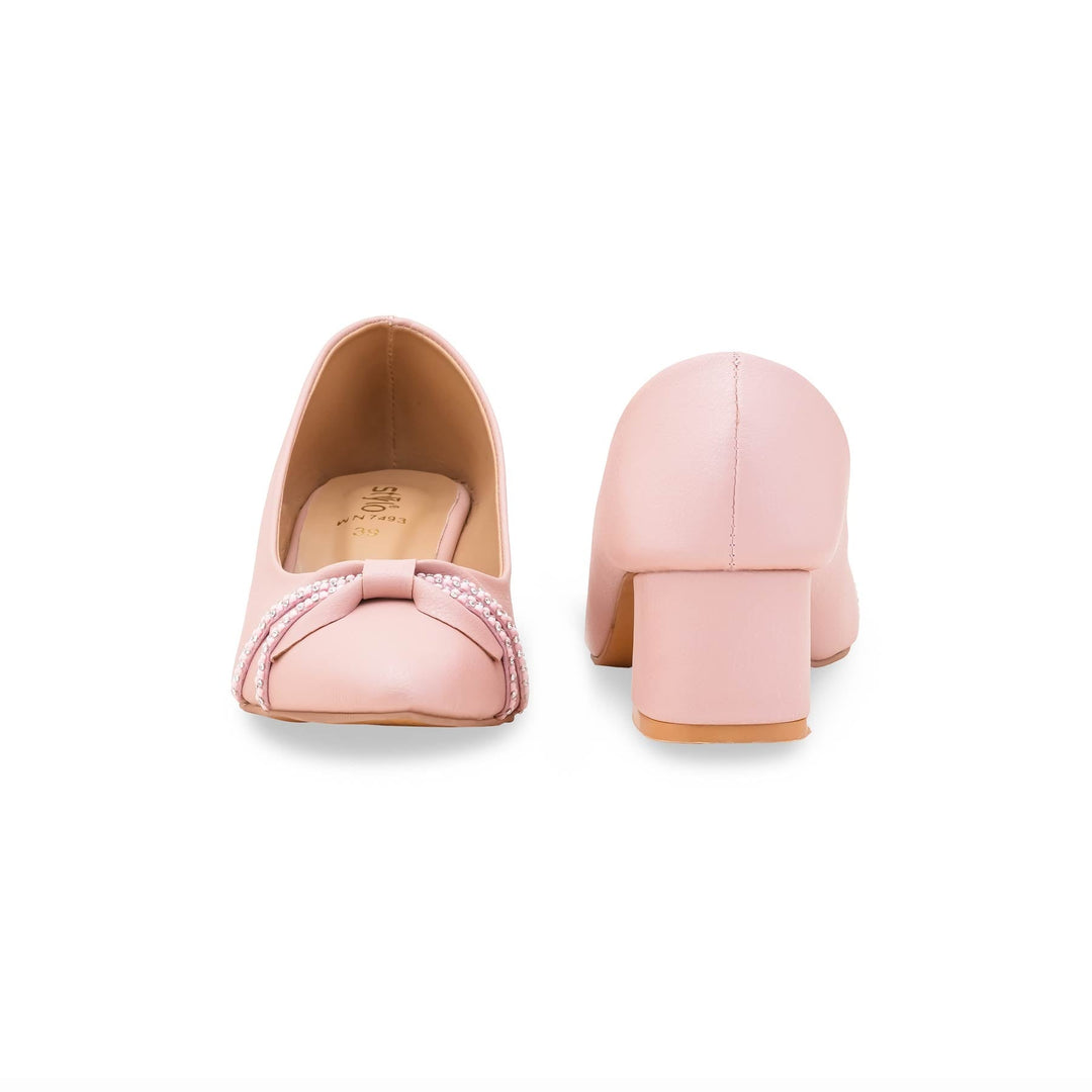 Pink Court Shoes For Ladies WN7493