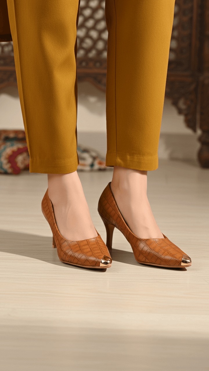 Brown Women Court Shoes WN7499