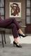 Black Court Shoes For Women WN7501