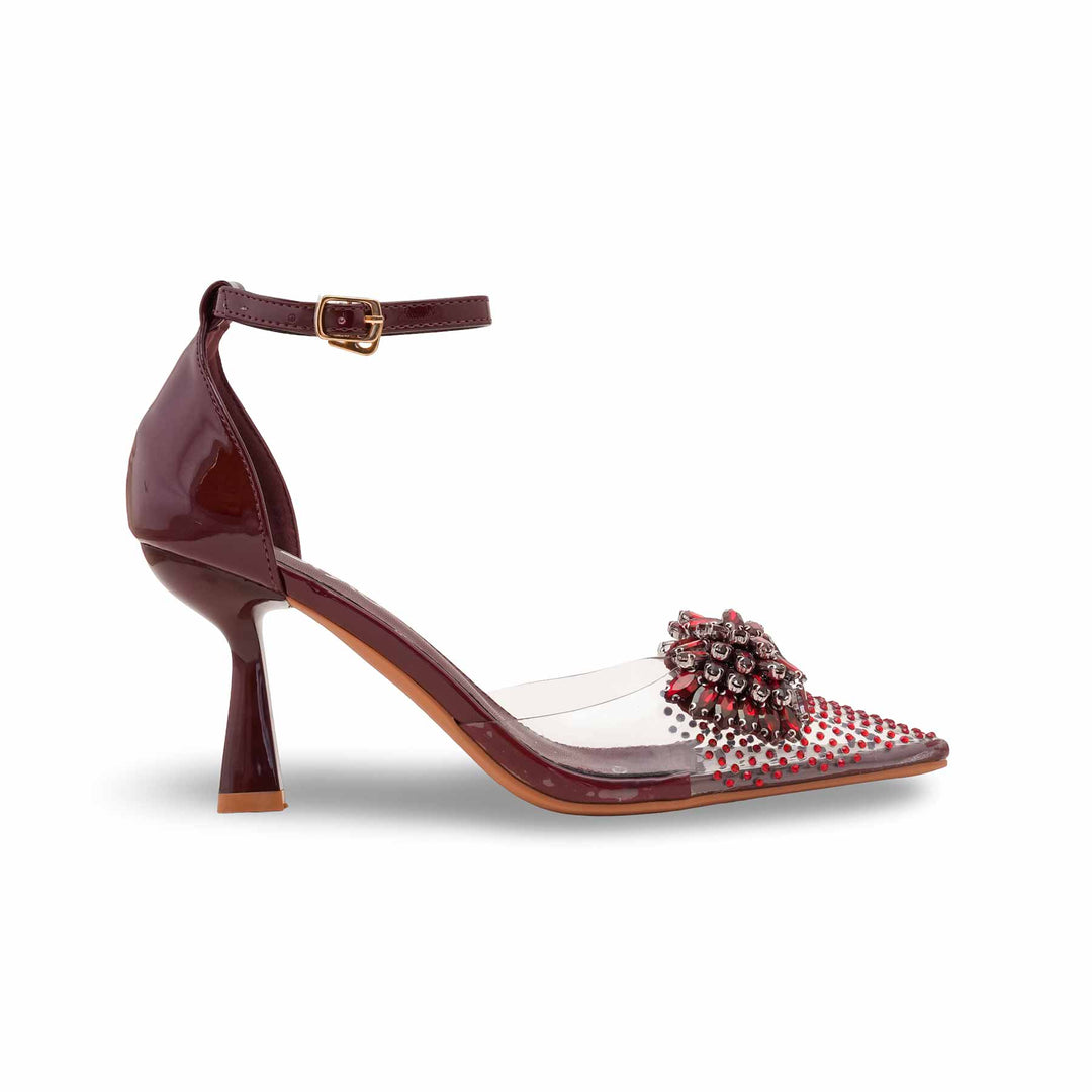 Maroon Women Court Shoes WN7521