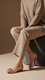 Beige Court Shoes For Ladies WN7555