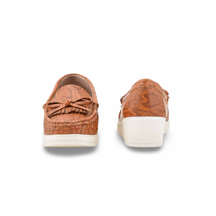 Tan Moccasin For Women WNS004