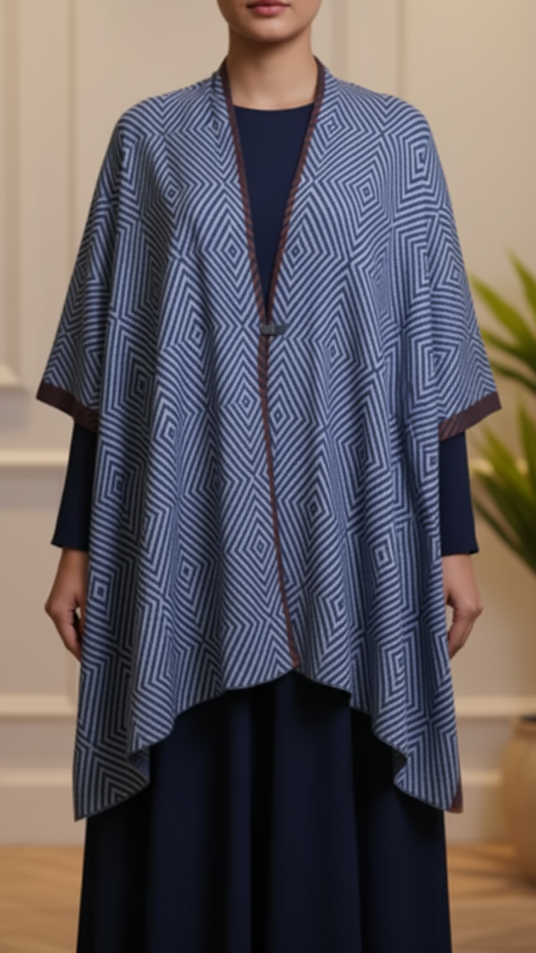شال/كاب شتوي كحلي PW5677