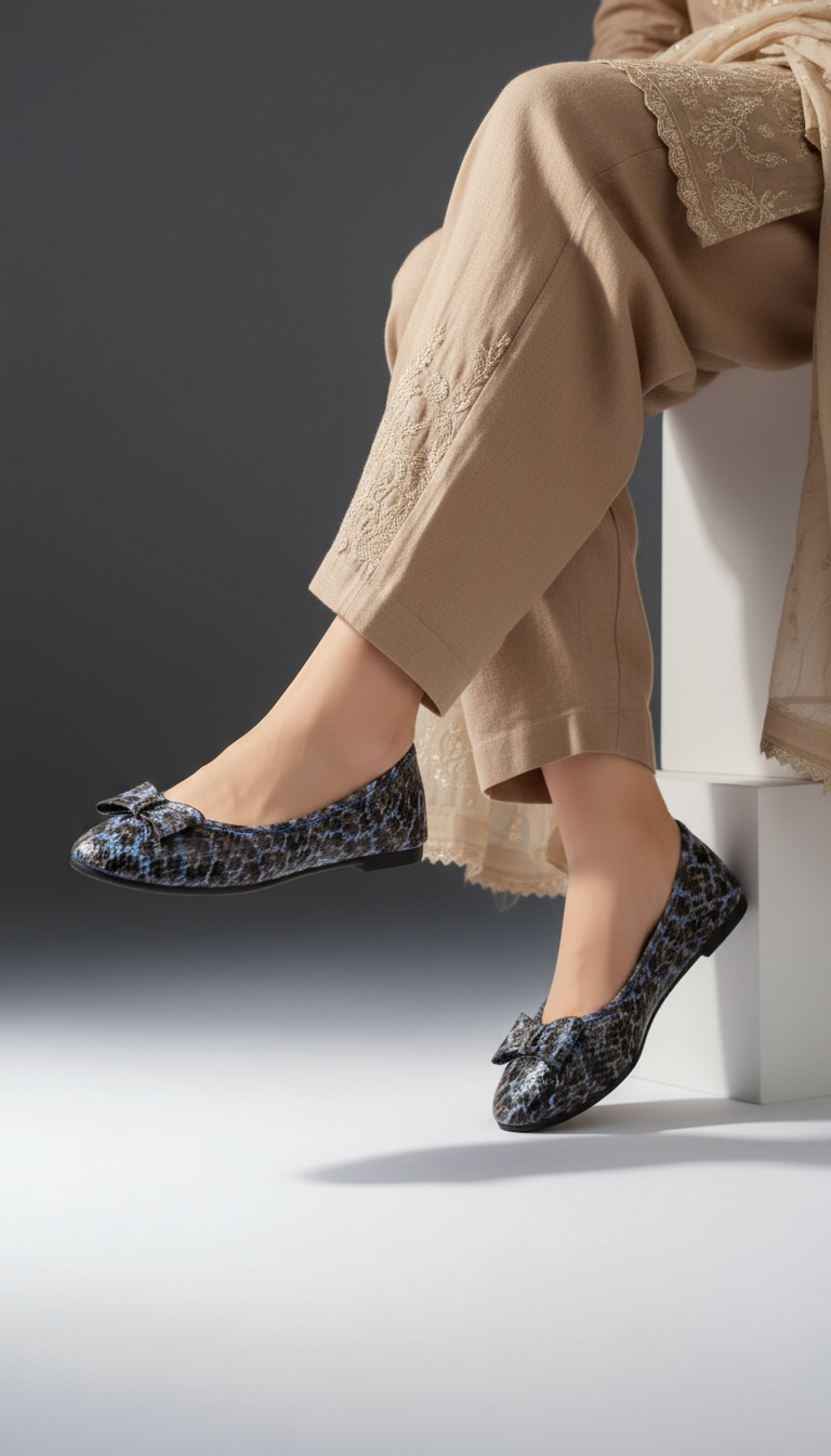 Blue Casual Pumps For Women WN1380