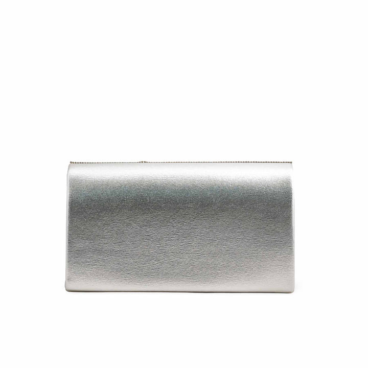 Silver Fancy Clutch P24246