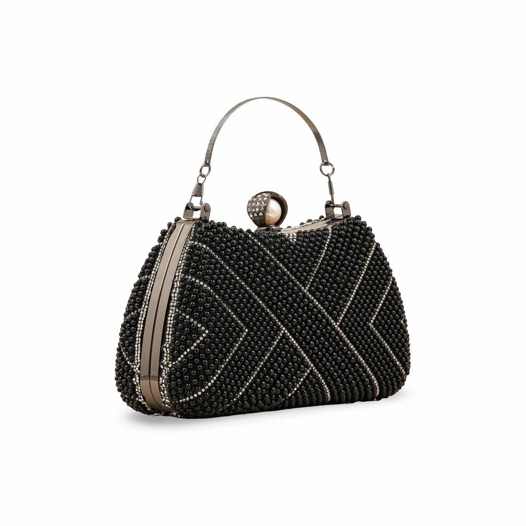 Black Bridal Clutch p24287