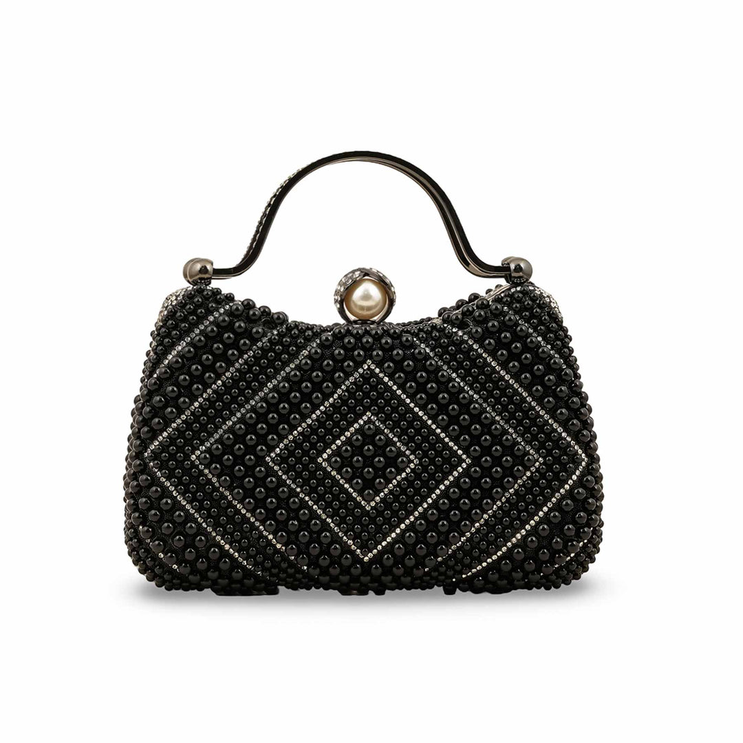 Black Bridal Clutch P24293