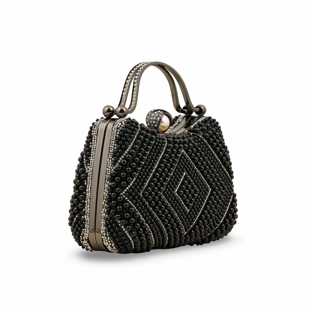 Black Bridal Clutch p24293