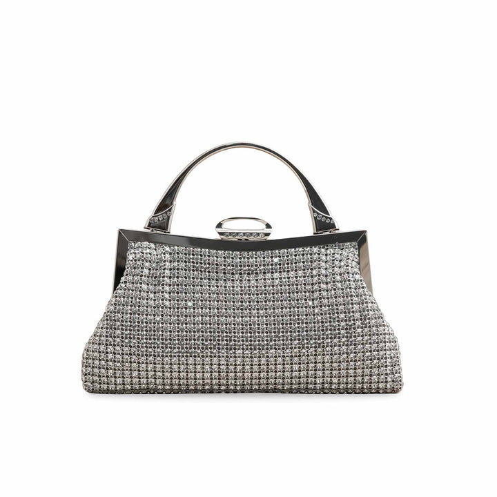Silver Bridal Clutch P24319