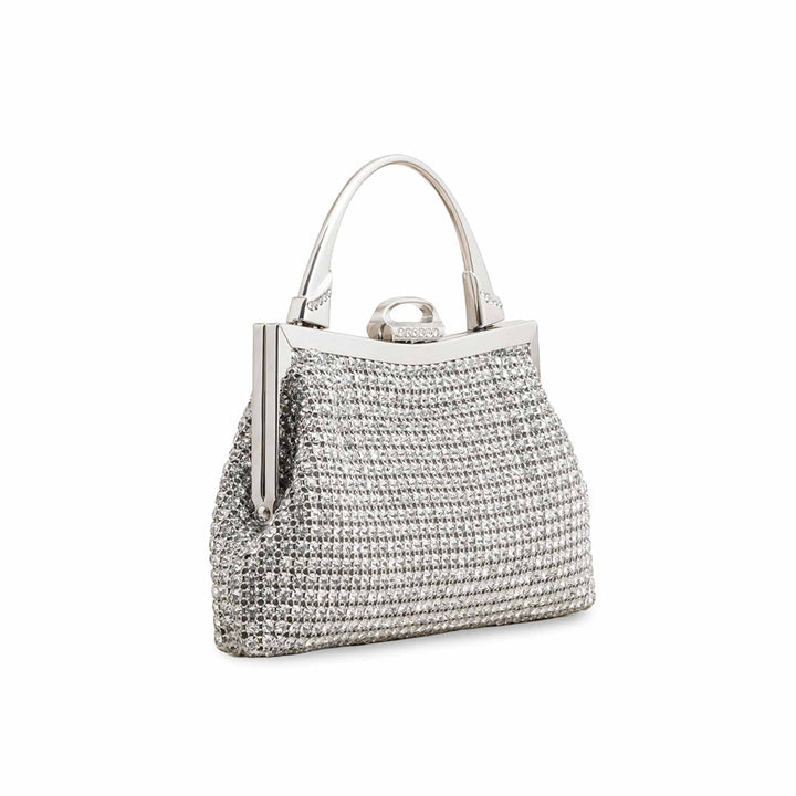 Silver Bridal Clutch P24319