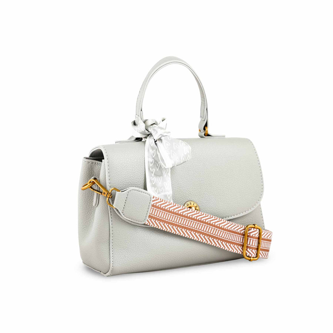 Grey Formal Shoulder Bag P36299